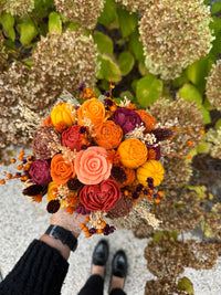 Bloemenboeket van sojawas