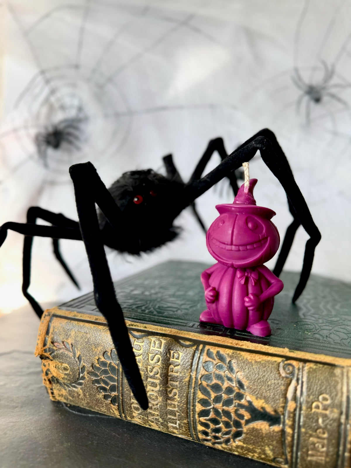 Pumpkin wizard kaars