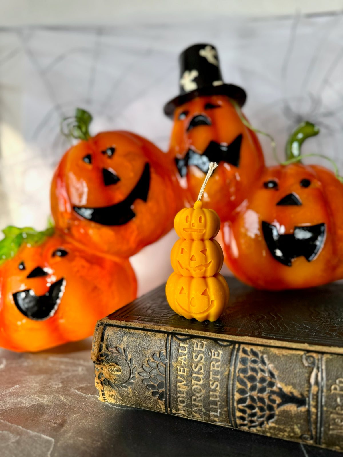 Halloween Triple Pumpkin