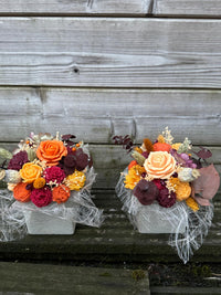 Bloemenboeket van sojawas - herfstkleuren, small