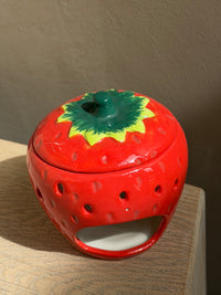 Strawberry wax melt warmer