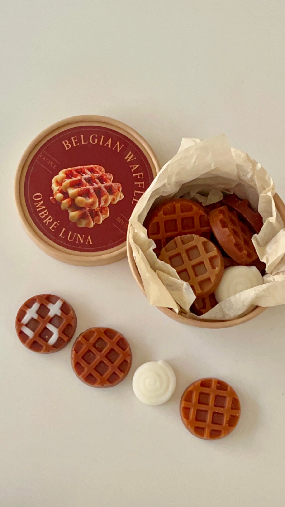 Gaufre belge - fondants parfumés