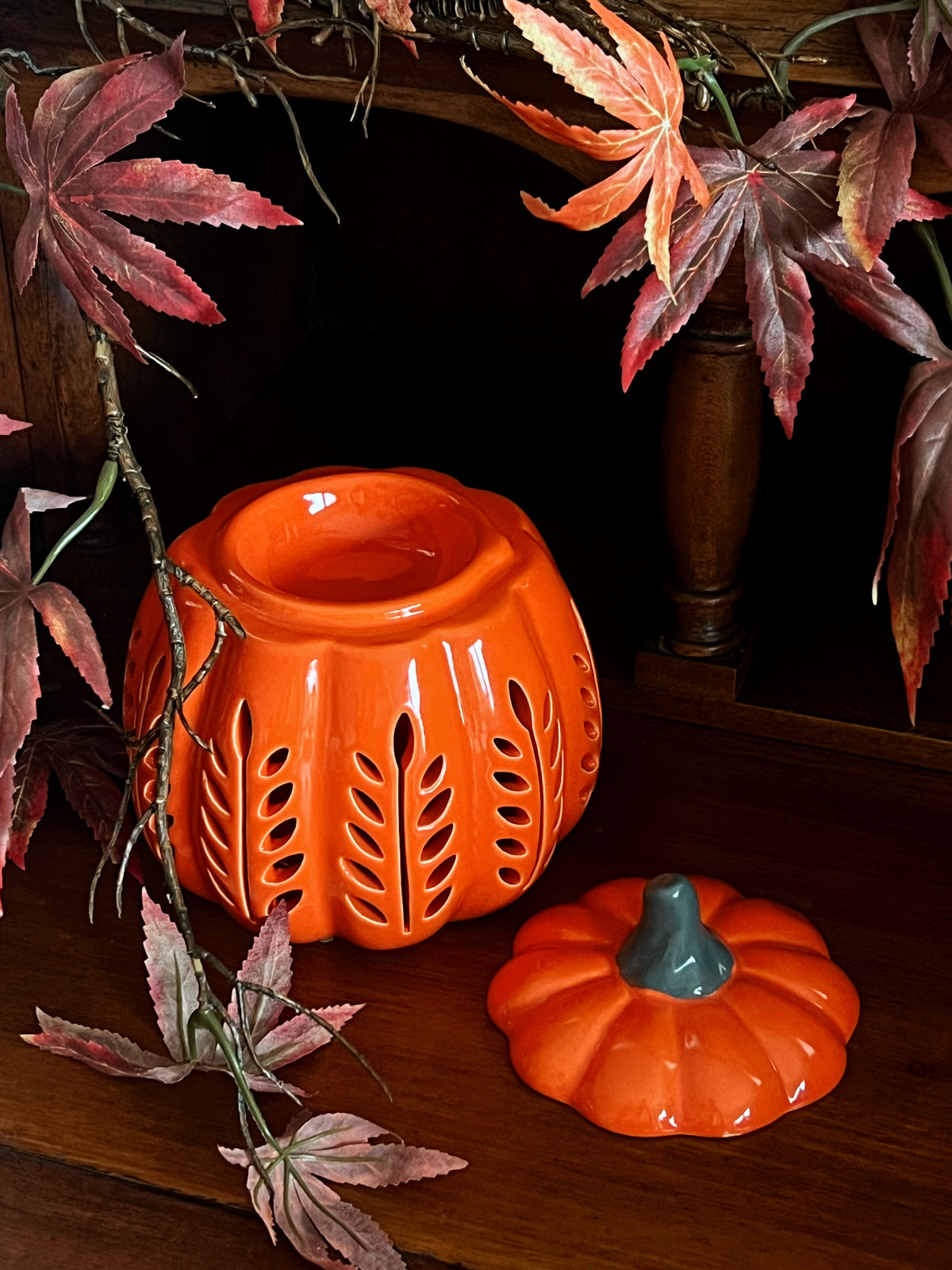 Carved Pumpkin Waxbrander 🎃