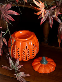 Carved Pumpkin Waxbrander 🎃