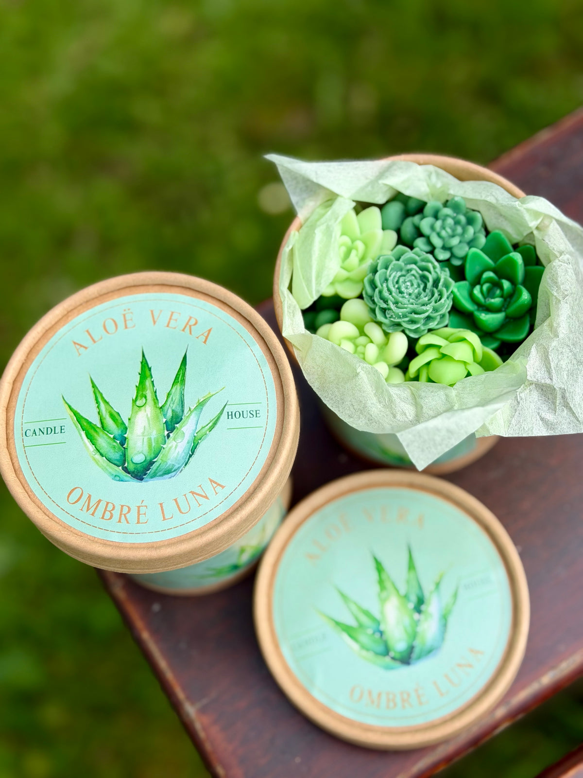 Aloe vera waxmelts