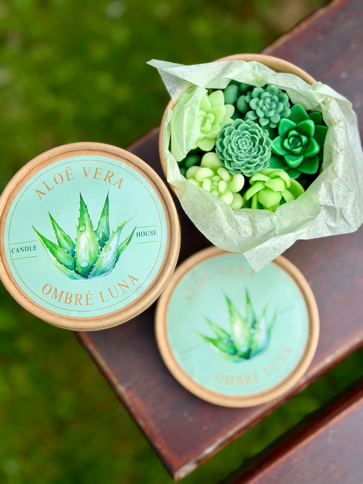 Aloe vera waxmelts