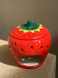 Strawberry wax melt warmer