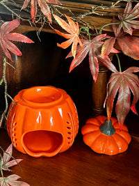 Carved Pumpkin Waxbrander 🎃