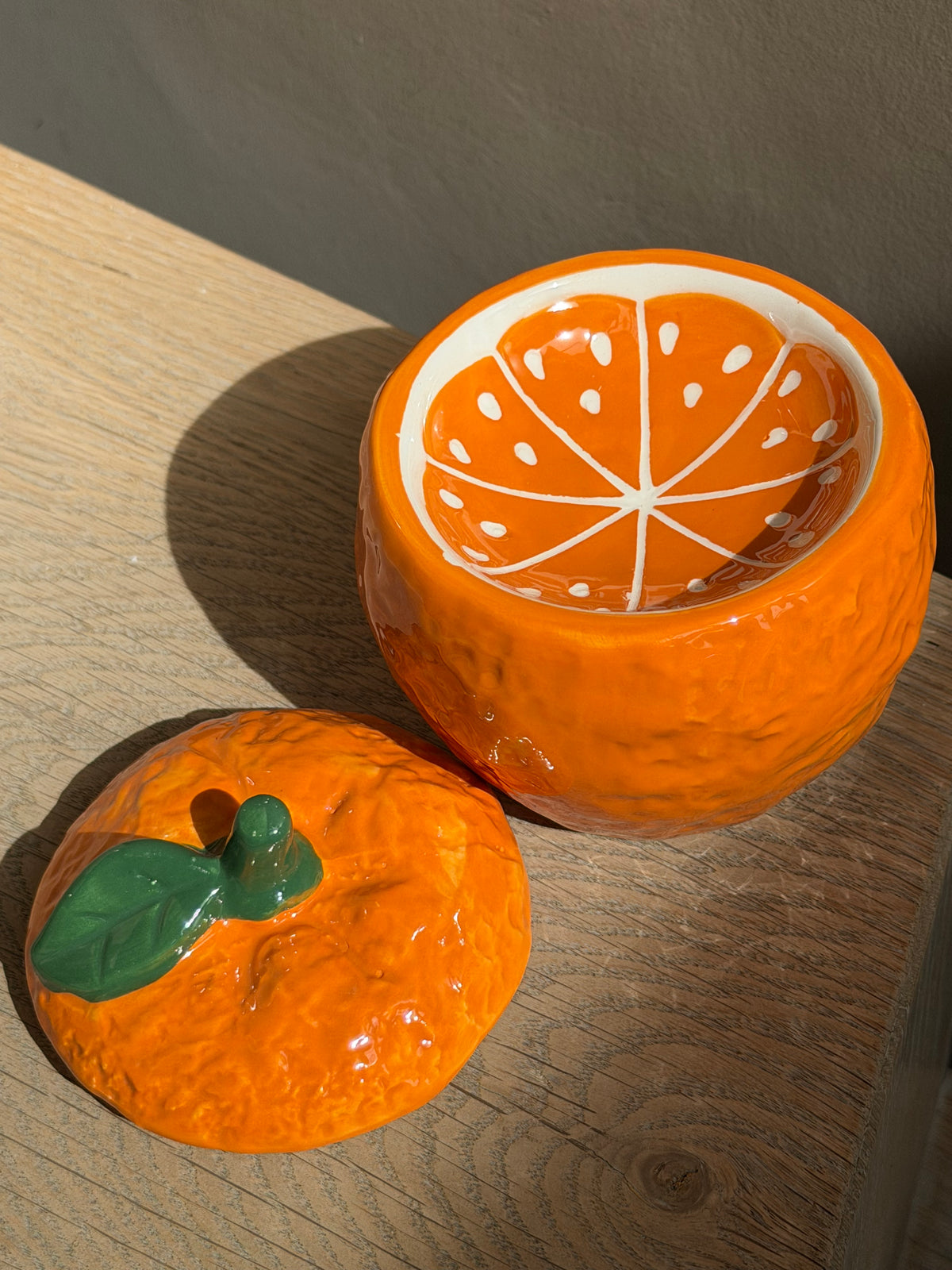 Orange waxbrander