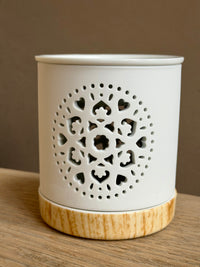 White Mandala - wax burner