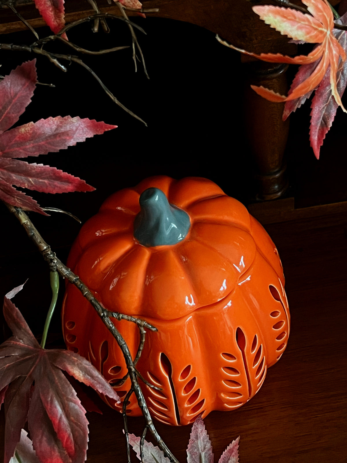 Carved Pumpkin Waxbrander 🎃