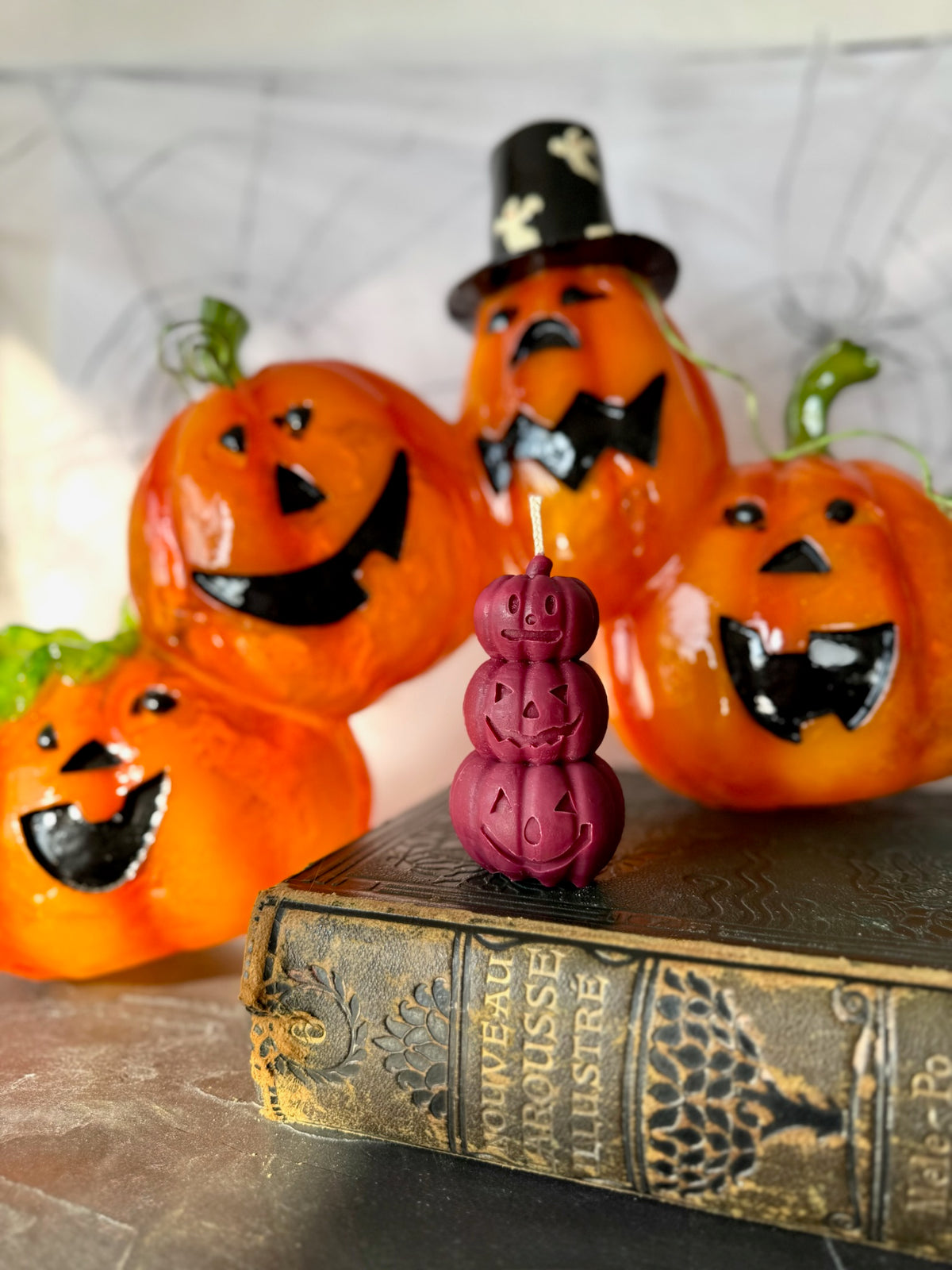 Halloween Triple Pumpkin