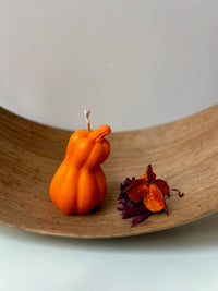 Pompoen kaars