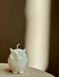 Kleine uil kaars