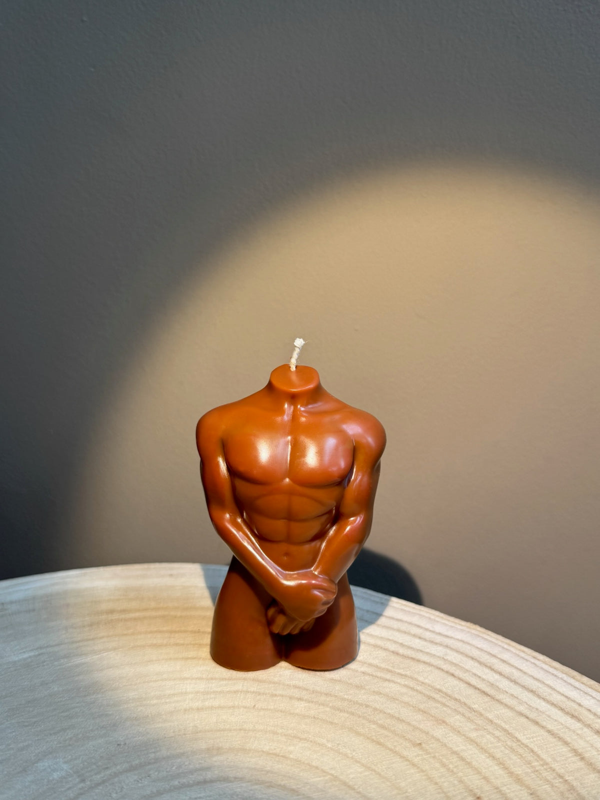 Apollo - mannenlichaam kaars