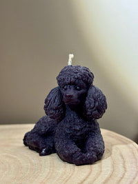 Lady - liggende poedel kaars