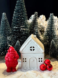 Santa Claus - kerstman kaars