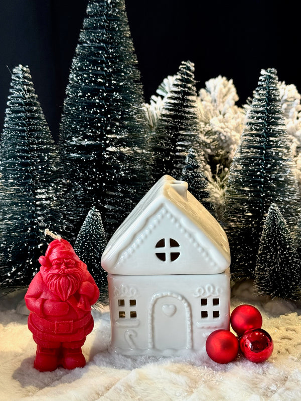 Santa Claus - kerstman kaars