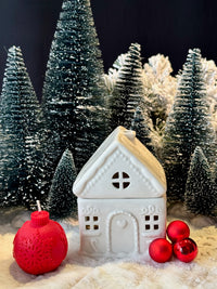 Snowflake Globe – Kerstbal kaars