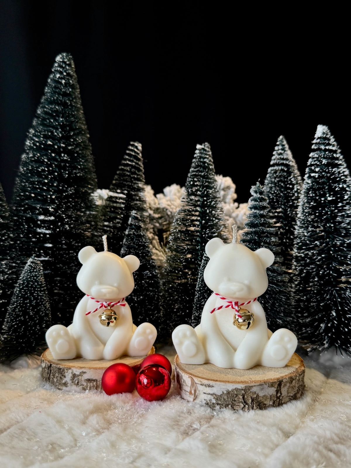 Christmas Bear - kerstbeer kaars