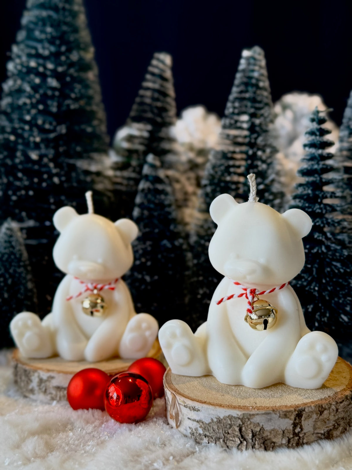 Christmas Bear - kerstbeer kaars