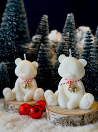 Christmas Bear - kerstbeer kaars
