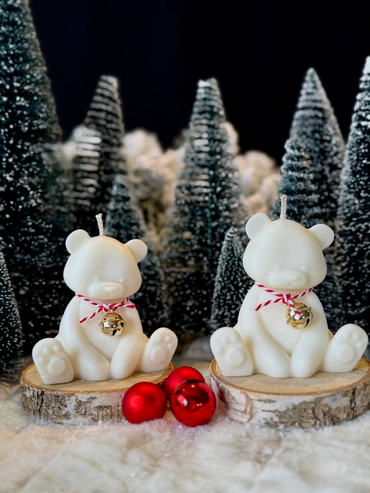 Christmas Bear - kerstbeer kaars