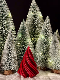 Swirl Christmas tree - kerstboom kaars