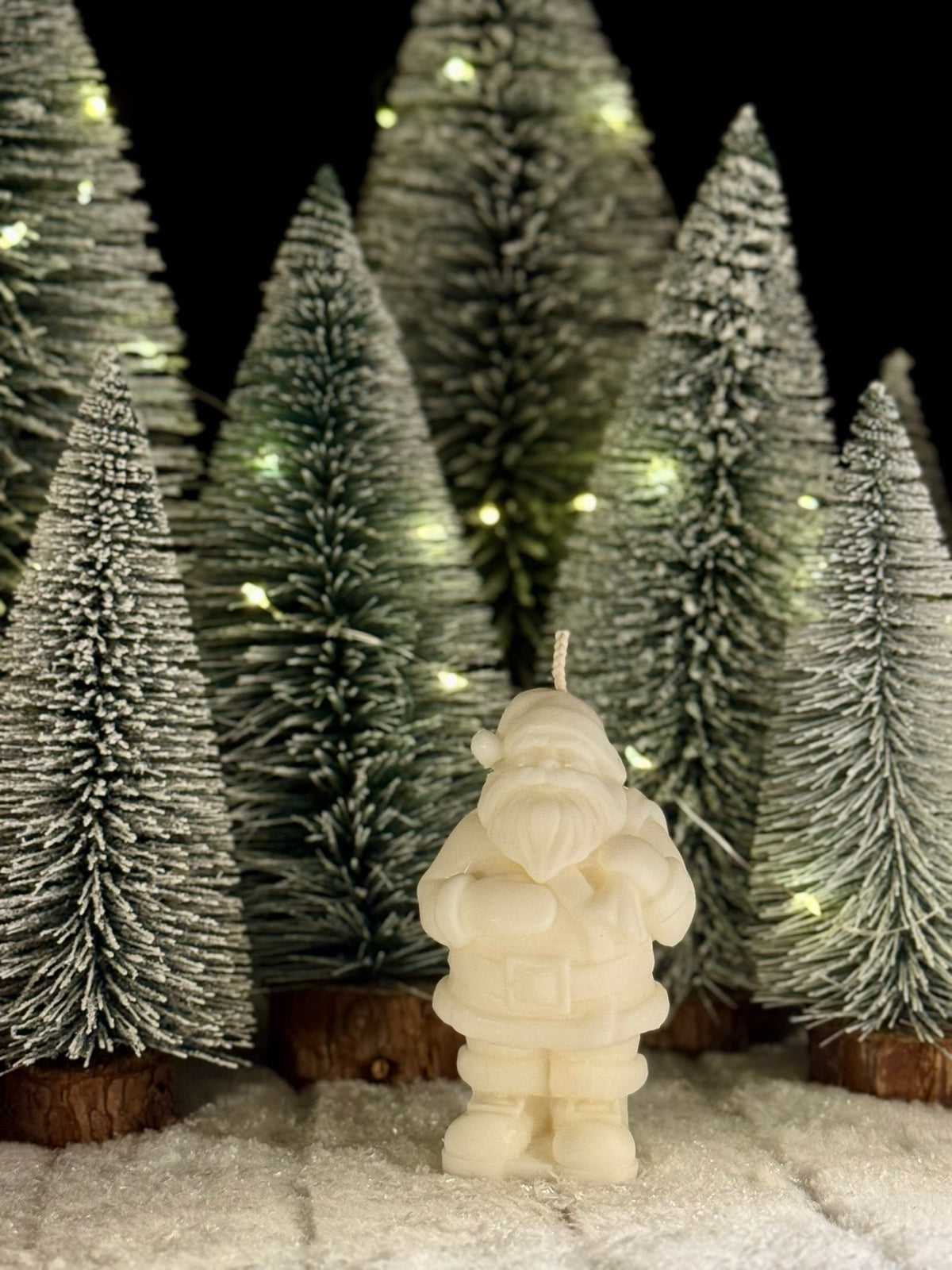 Santa Claus - kerstman kaars