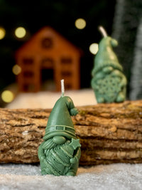 Jolly Fir (kerstkabouter met kerstboom) - kaars