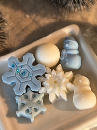 Frosted Snowflakes - kerst waxmelts